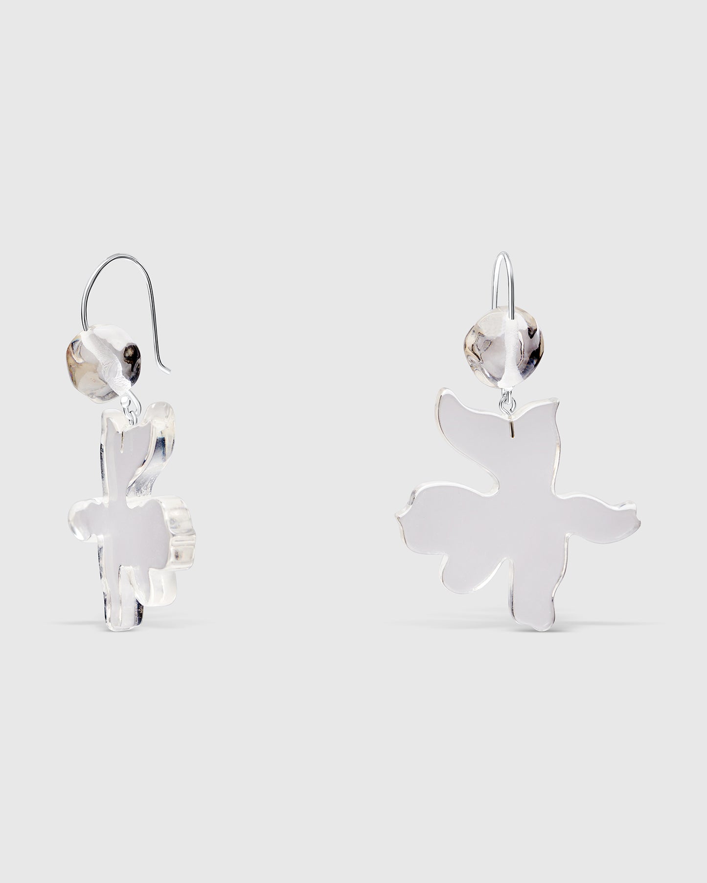 עגיל פלורה קריסטל