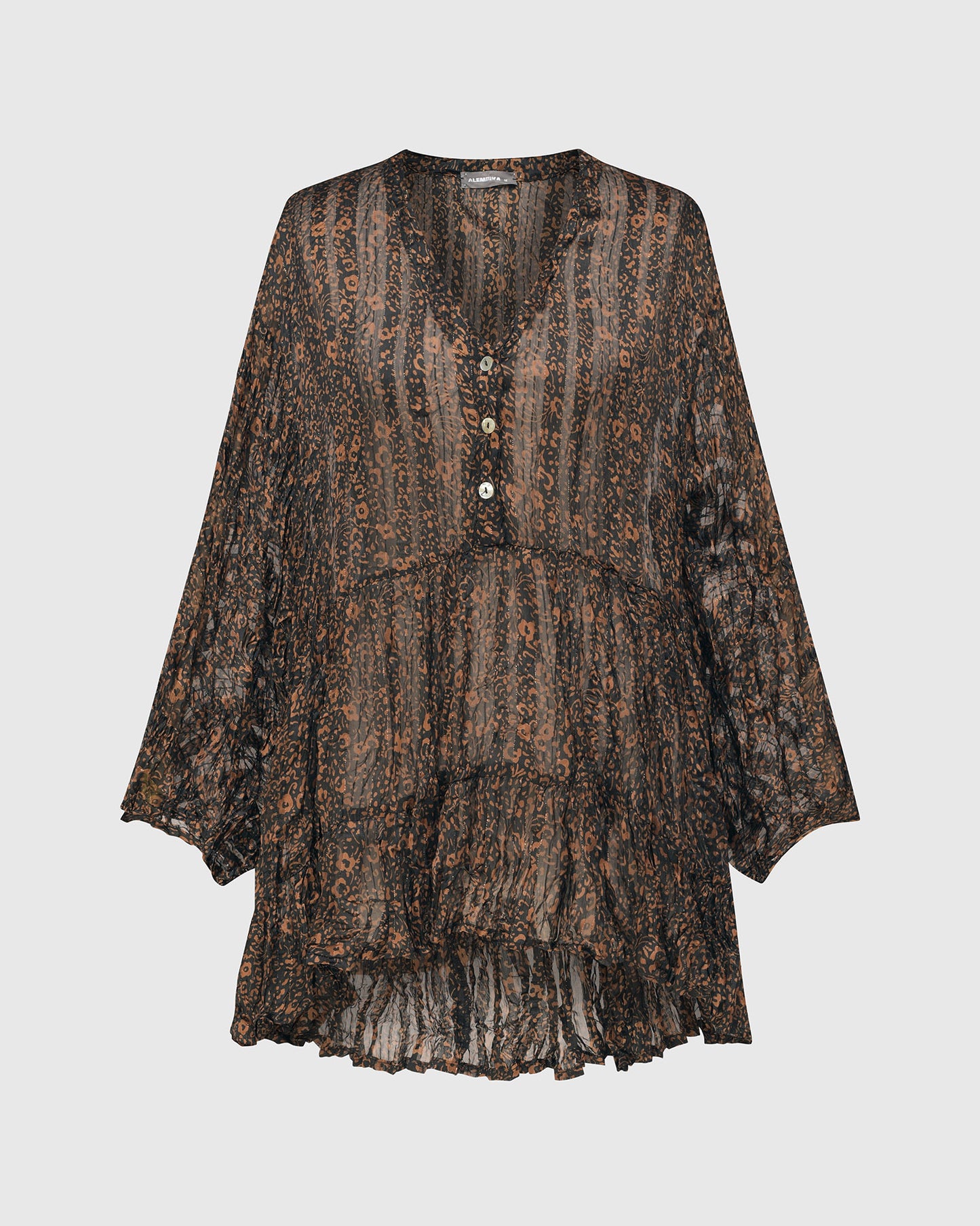 חולצה מיהל'ה חומה