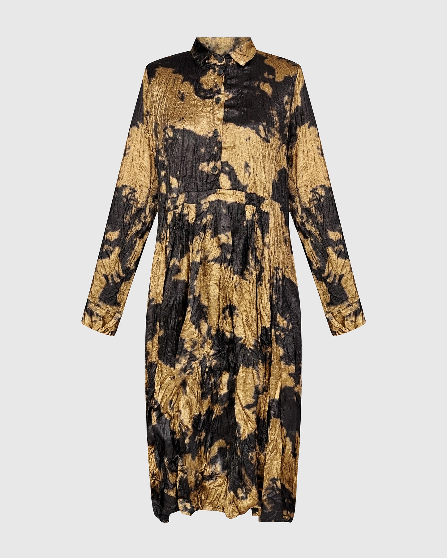 שמלה מטאלית זהב