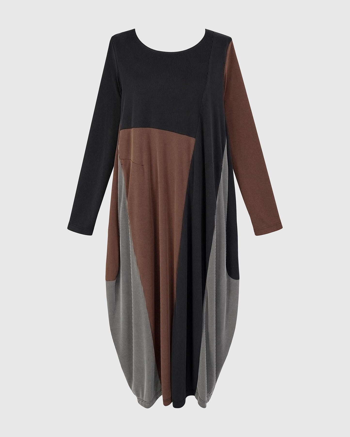 שמלה קופרו מחולקת מיקס