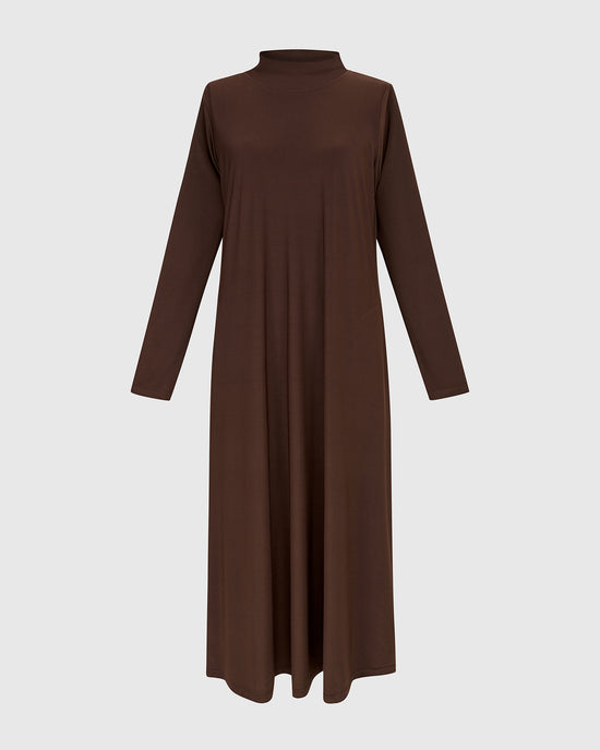 שמלה גולף חומה