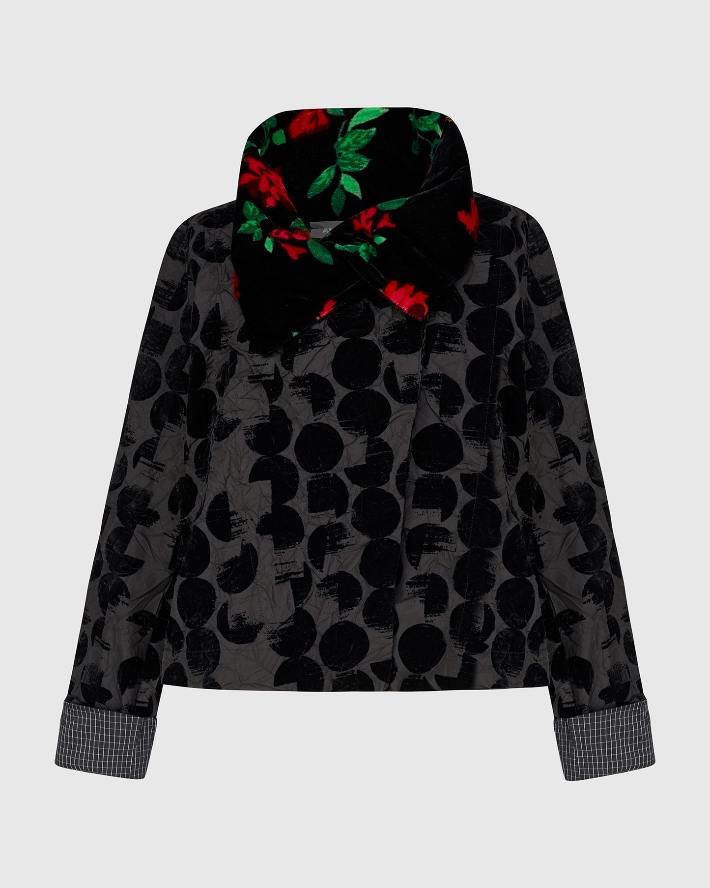 ז'קט מיני פרחוני