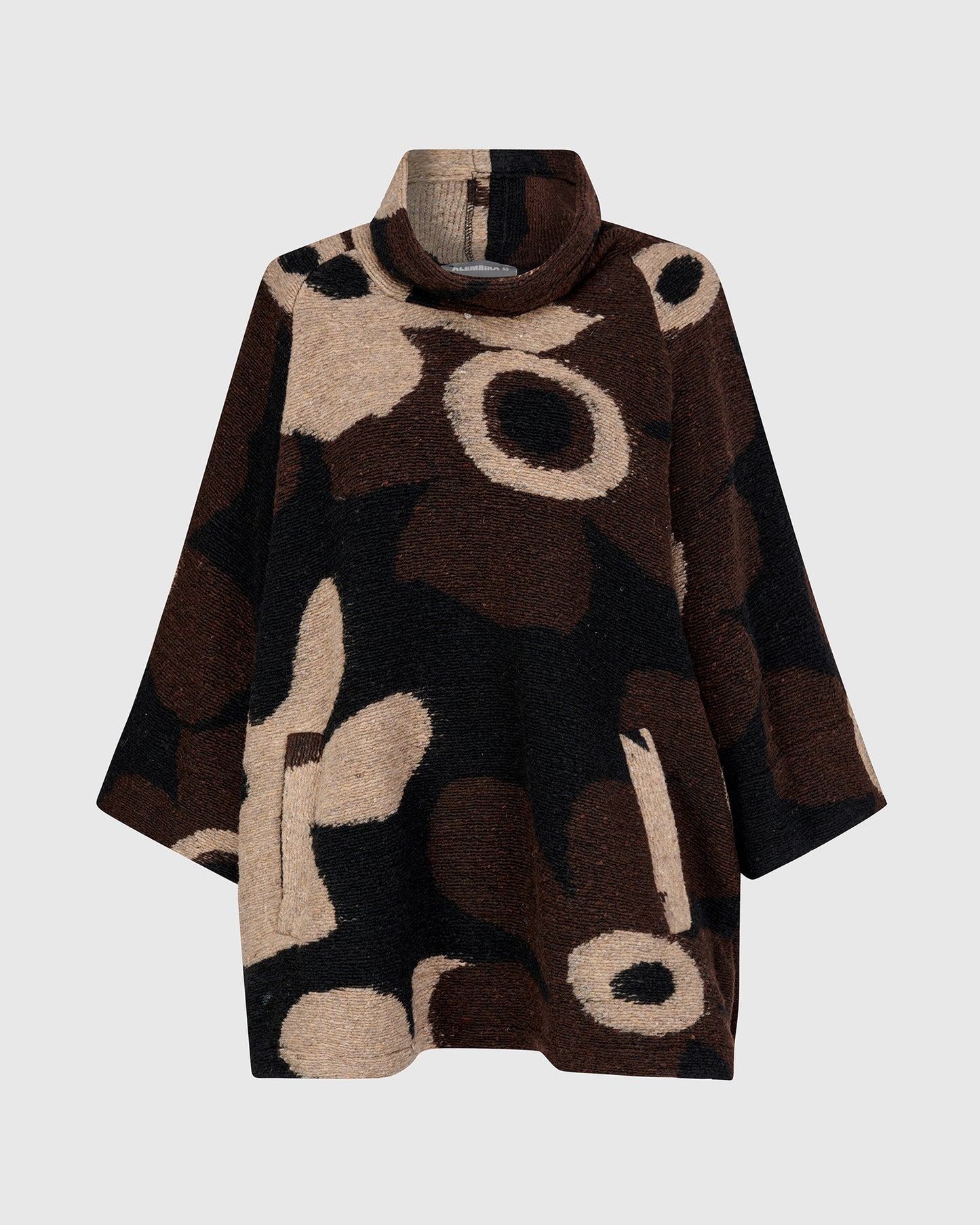 סווטשירט צמר פרח