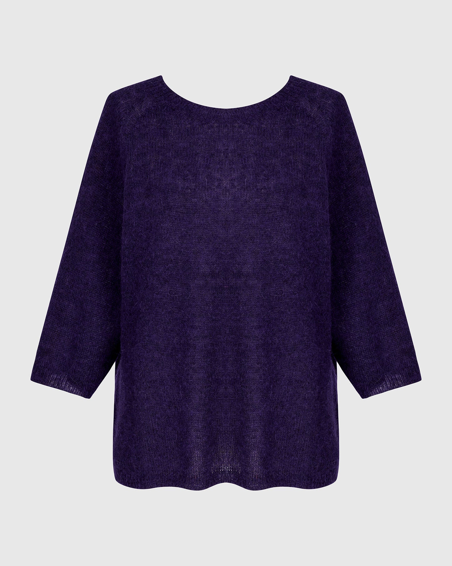 סריג אלפקה סגול