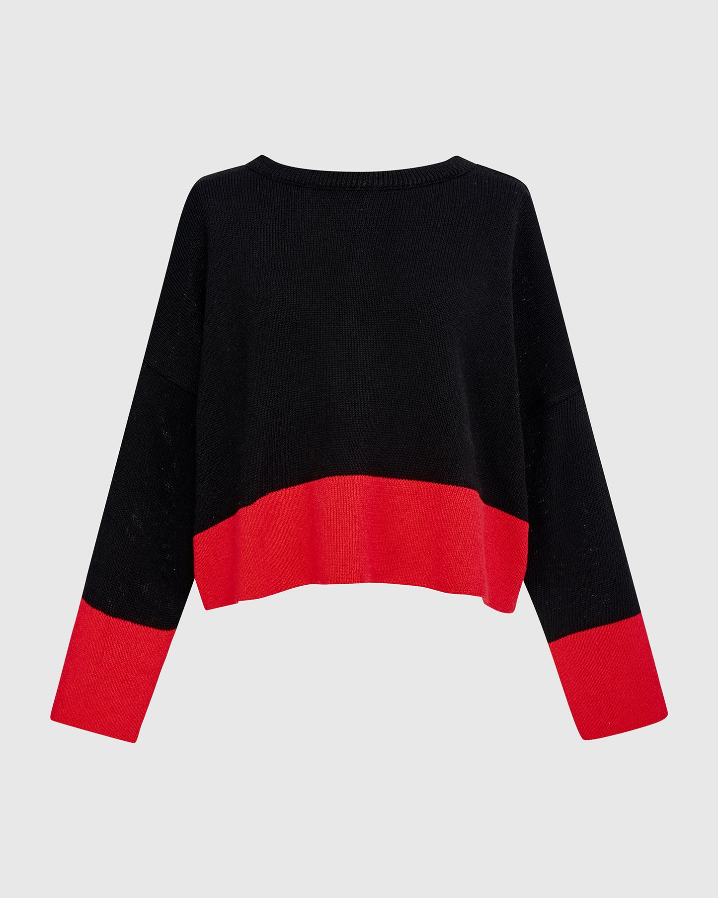 סוודר דו אדום