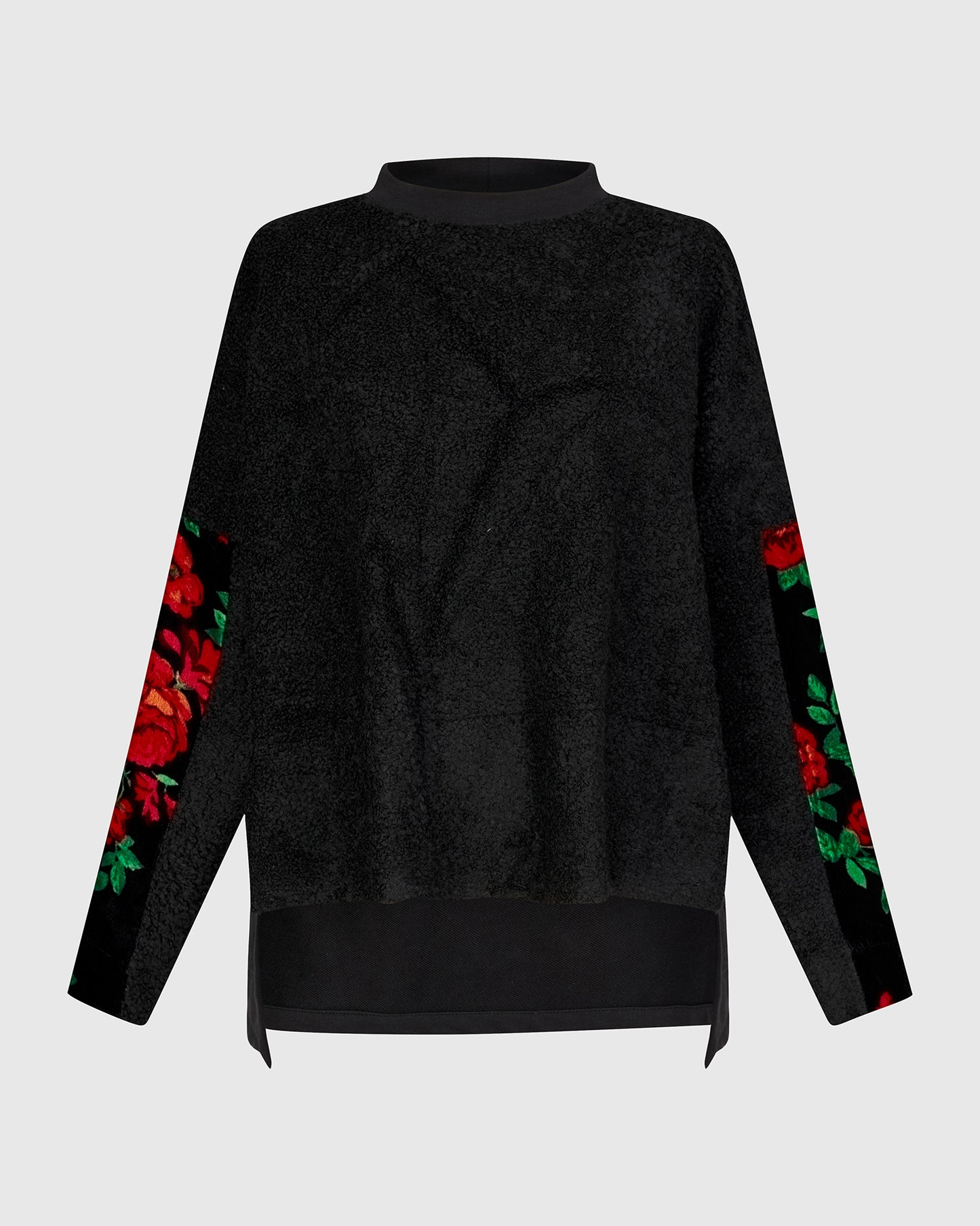 סווטשירט פרחוני