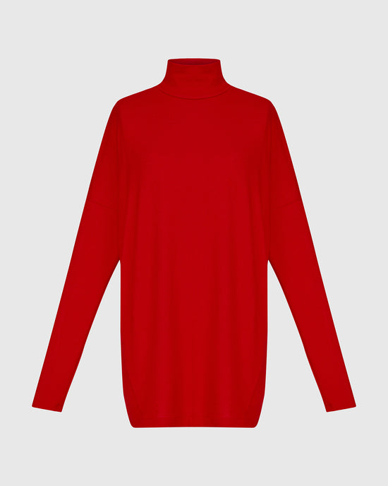 חולצה גולף אדומה