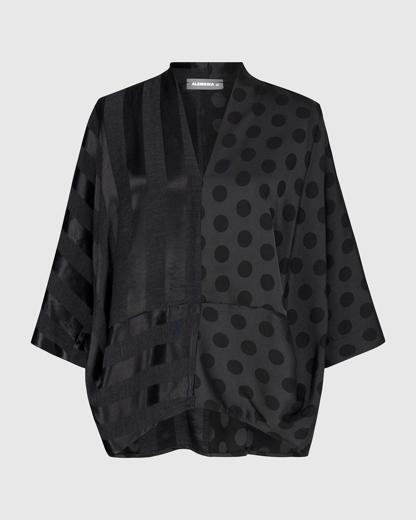 טוניקה חצי חצי שחורה