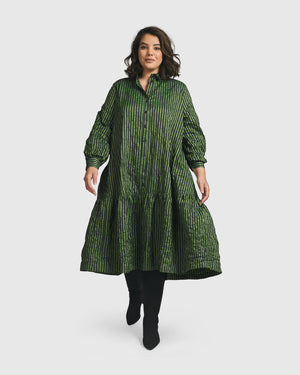 
            
                להעלות תמונה לגלריית צפיה, שמלה טאפט פסים ירוקה
            
        