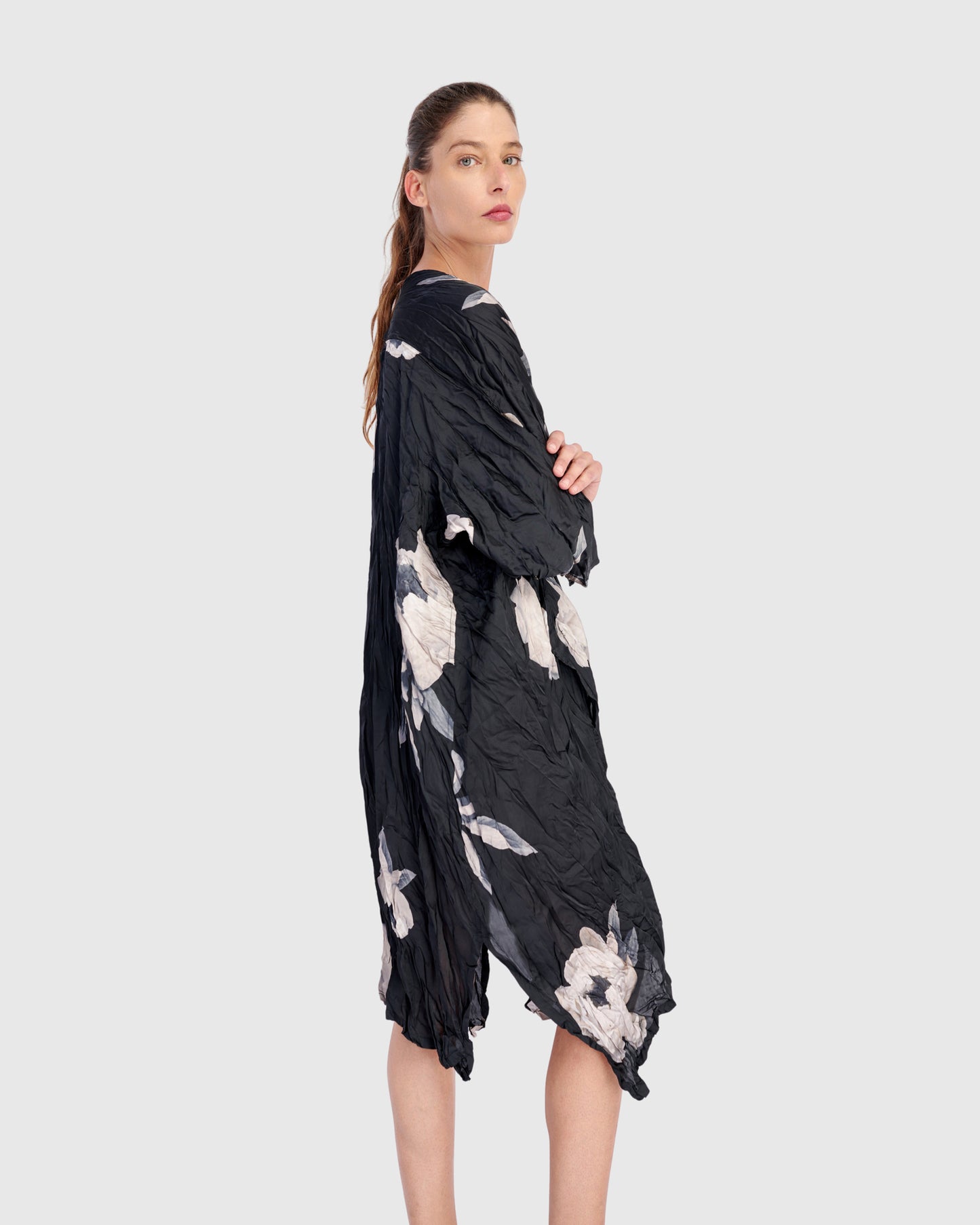 שמלה ליקה פרח פאוני