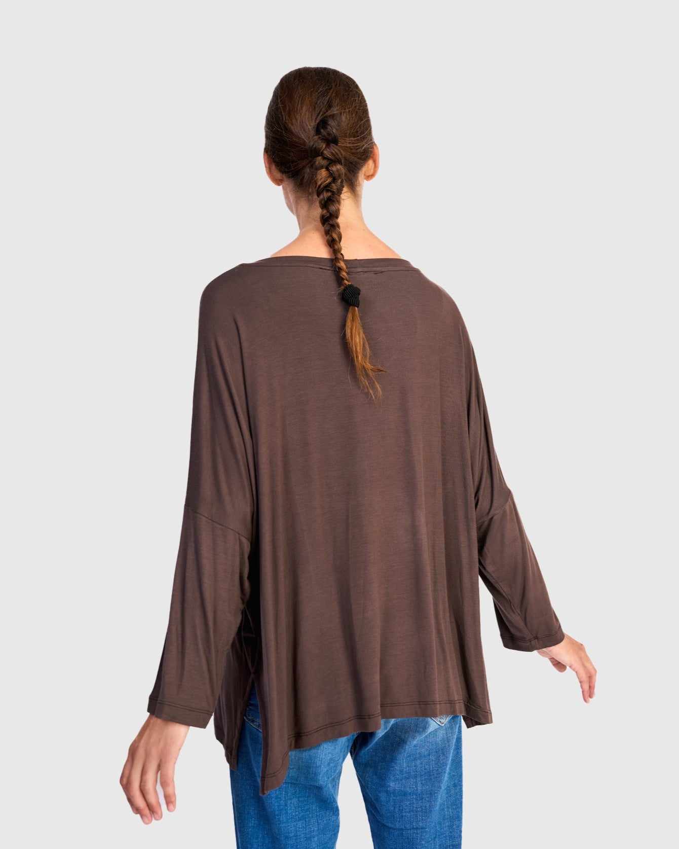 טוניקה רינה שמאל חומה