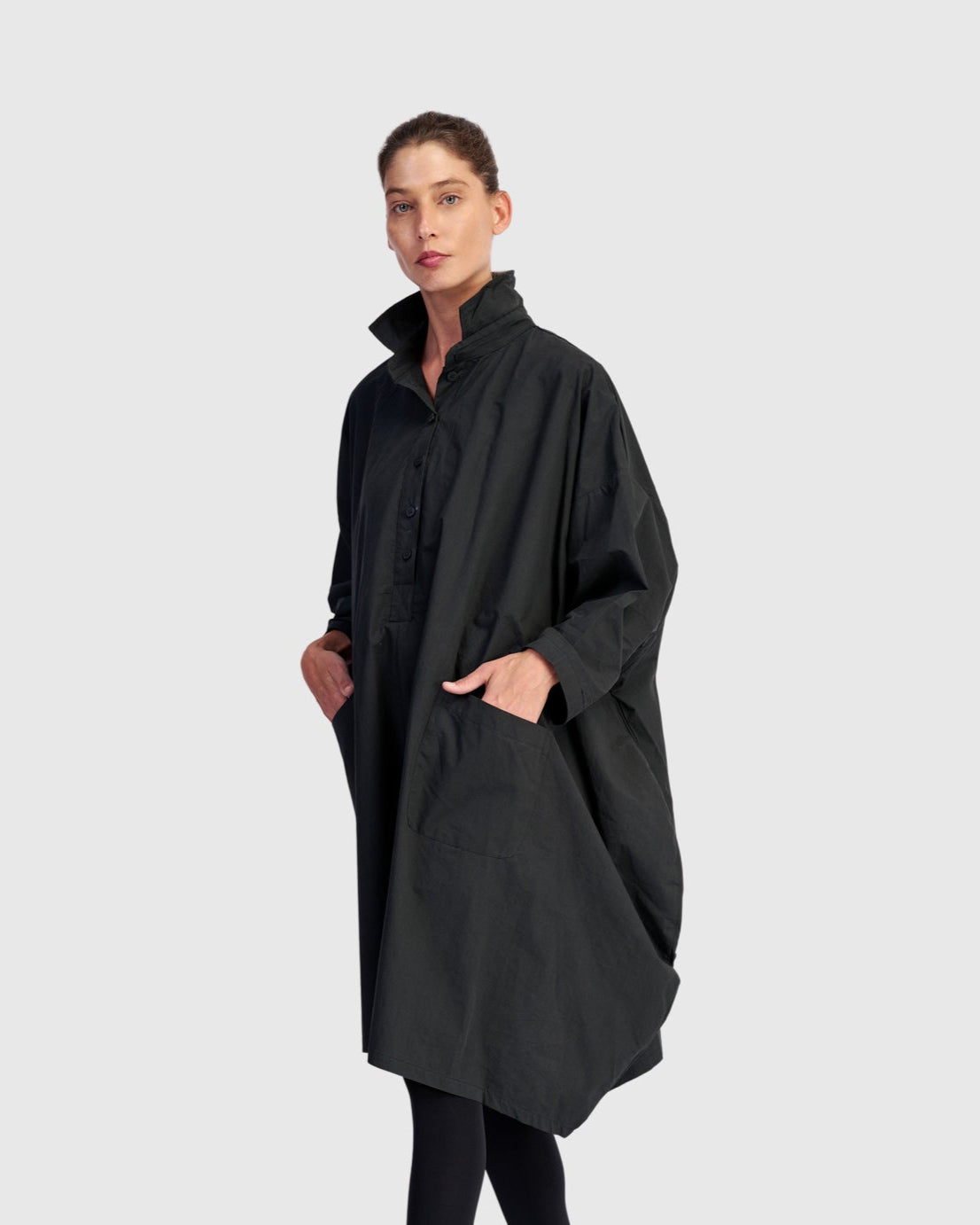 טוניקה רנה ב' אריג שחורה