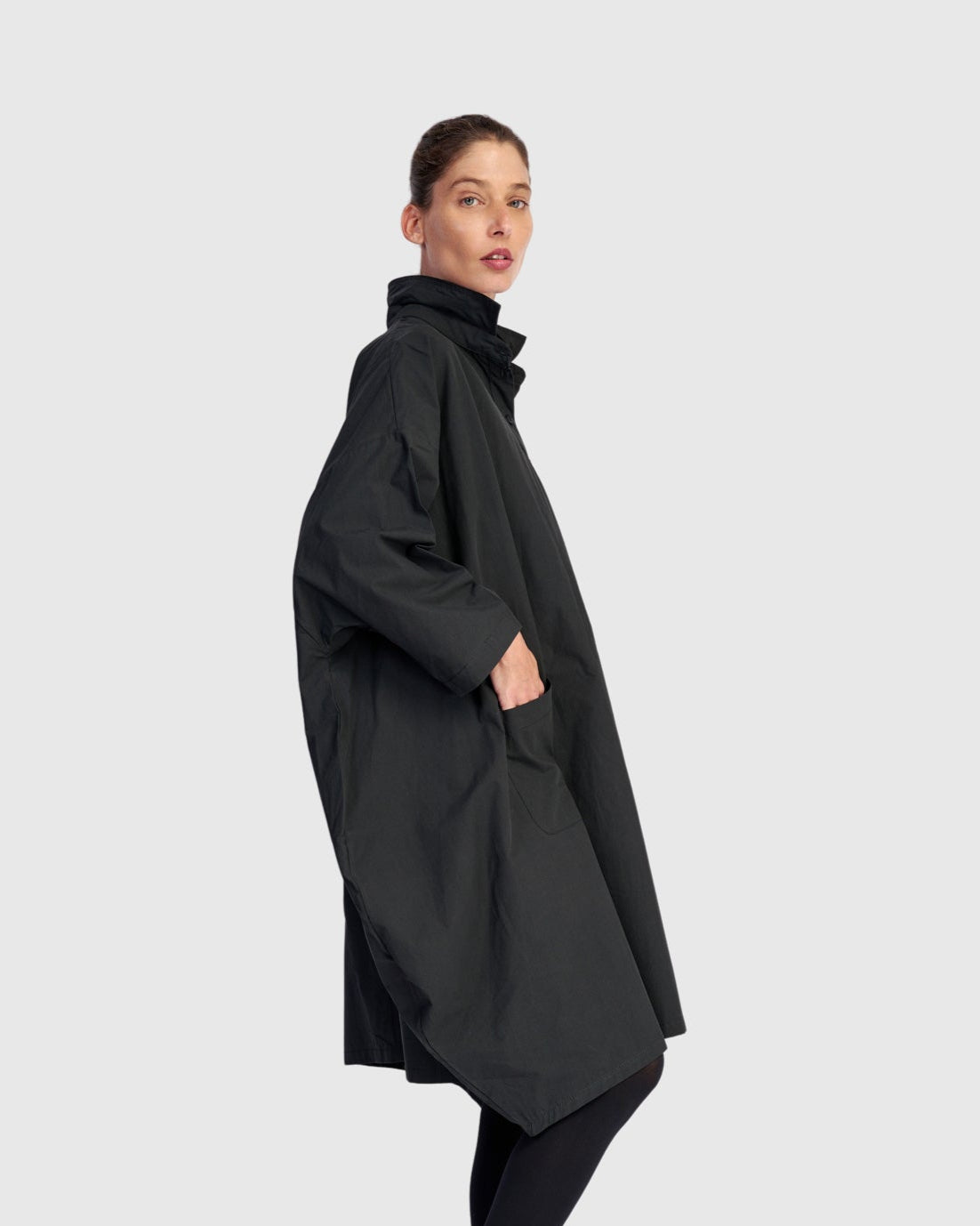 טוניקה רנה ב' אריג שחורה