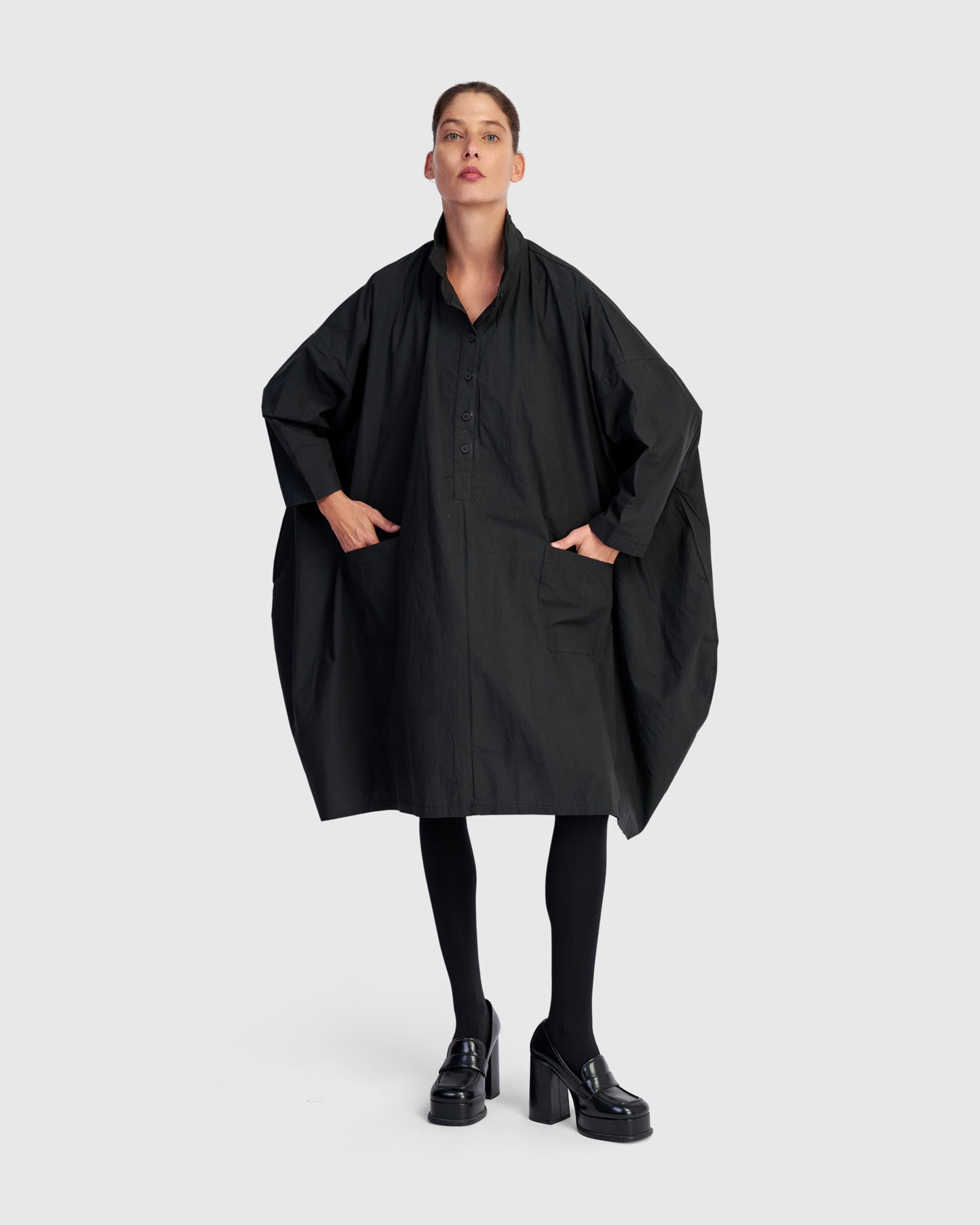 טוניקה רנה ב' אריג שחורה