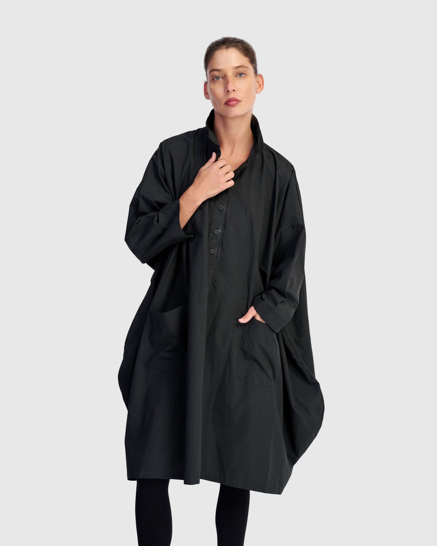 טוניקה רנה ב' אריג שחורה