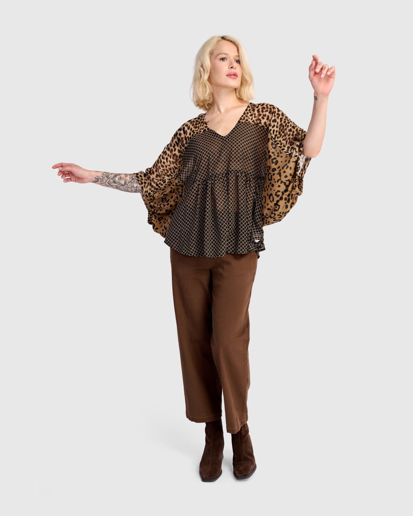 טוניקה אולימפיה מיקס מודפסים