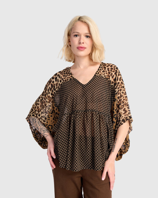 טוניקה אולימפיה מיקס מודפסים