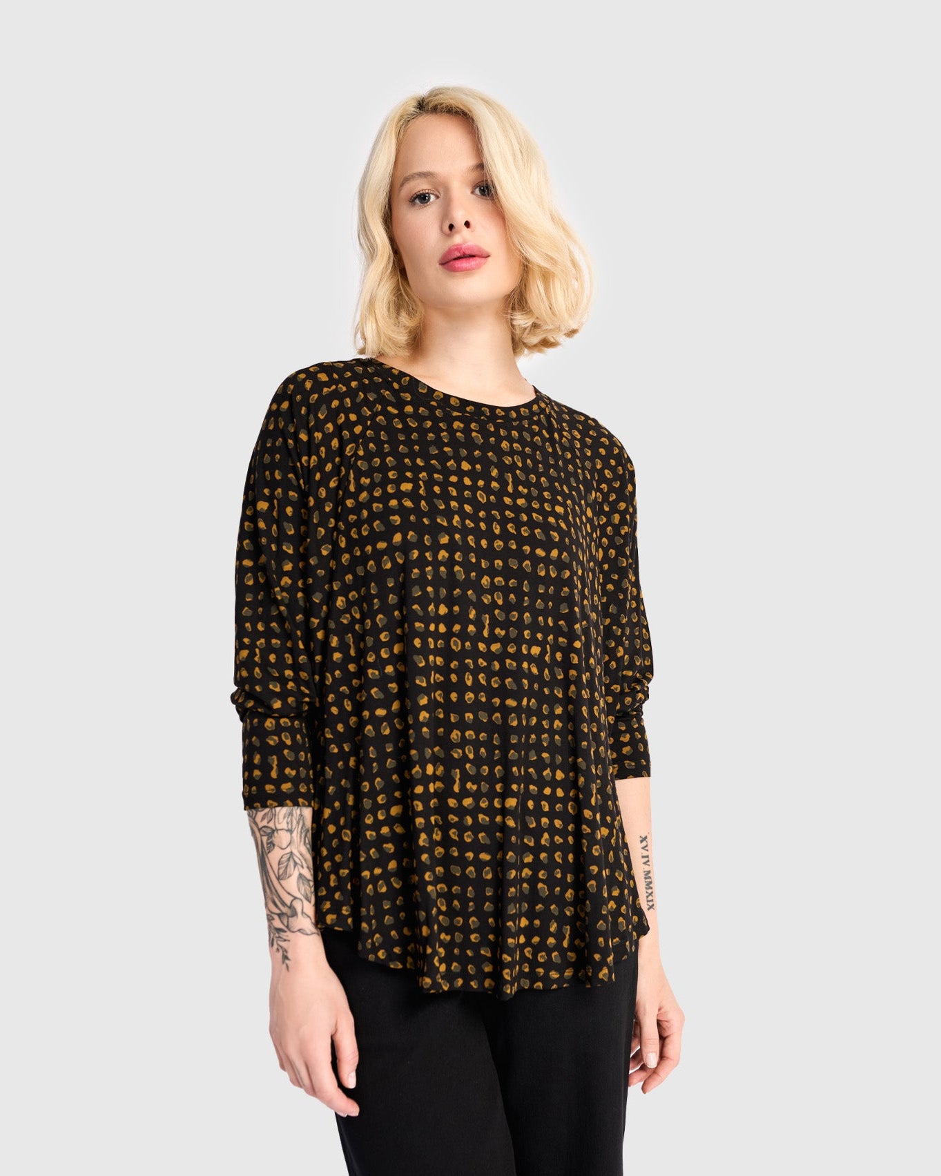 טוניקה חסידה מנומרת