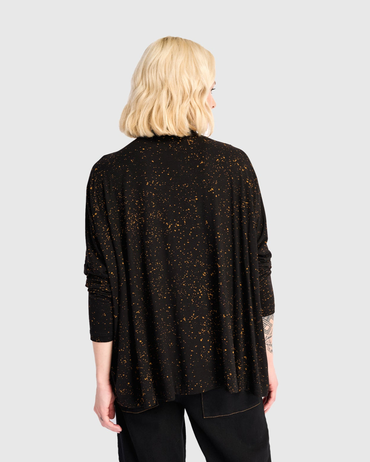 חולצה רינה פולו נקודות חום