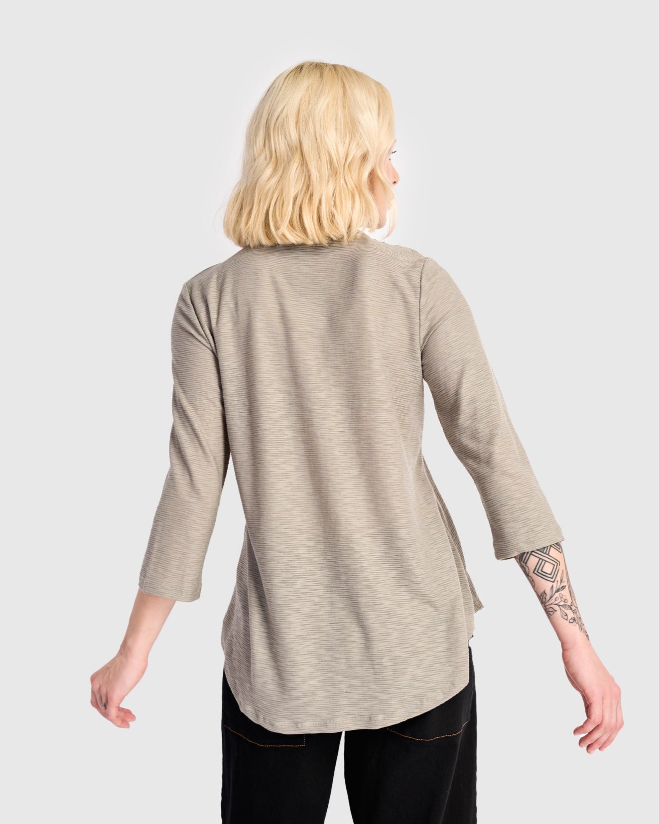 טוניקה דובדבנית אפורה ריבס