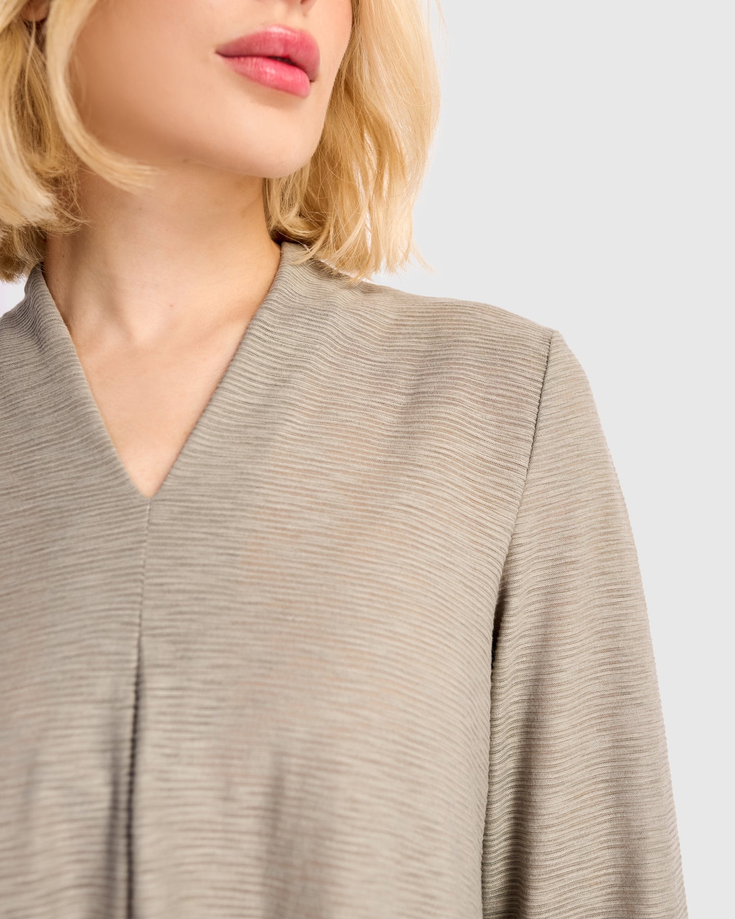 טוניקה דובדבנית אפורה ריבס