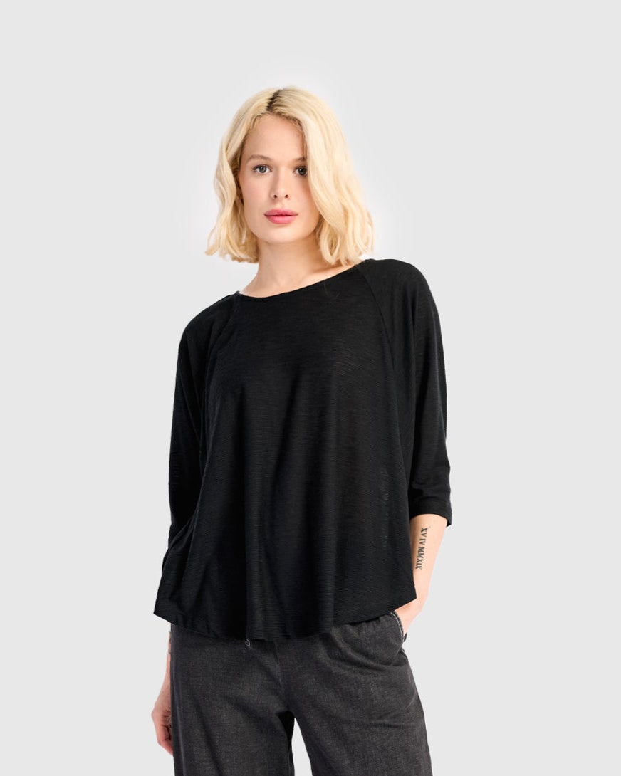 טוניקה חסידה שחורה ריבס