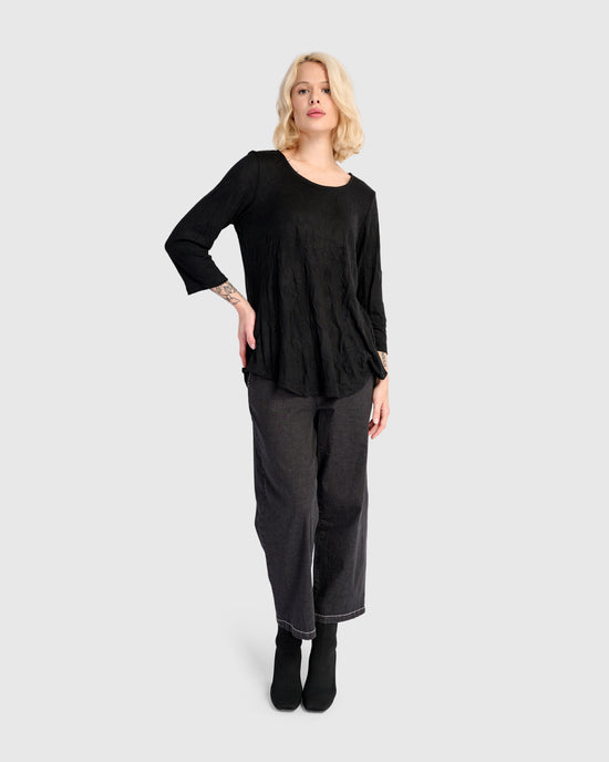 טוניקה דובדבנית ניקי שחורה