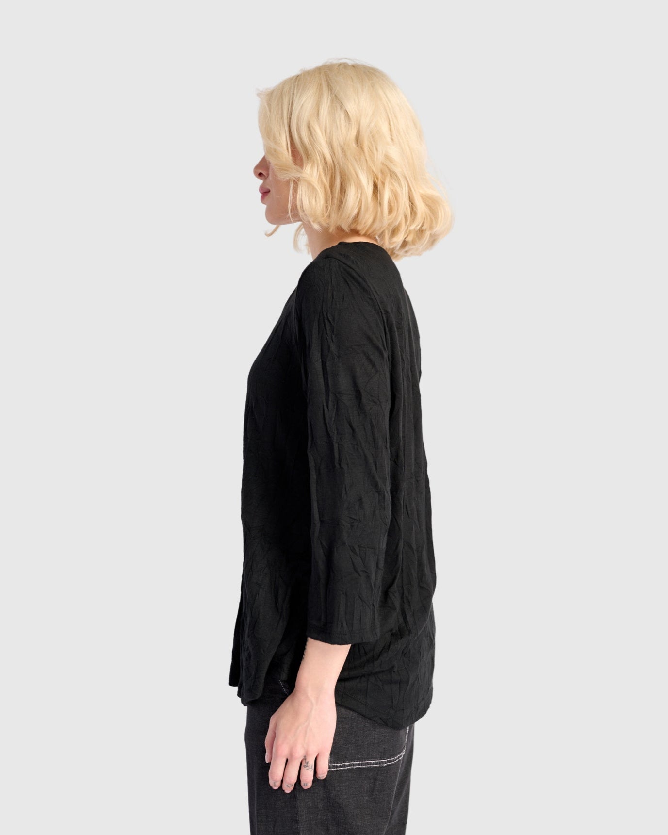 טוניקה דובדבנית ניקי שחורה