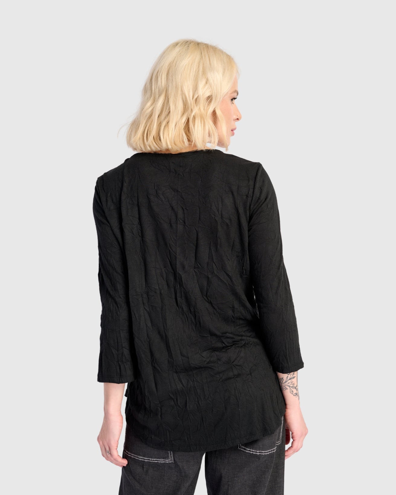 טוניקה דובדבנית ניקי שחורה