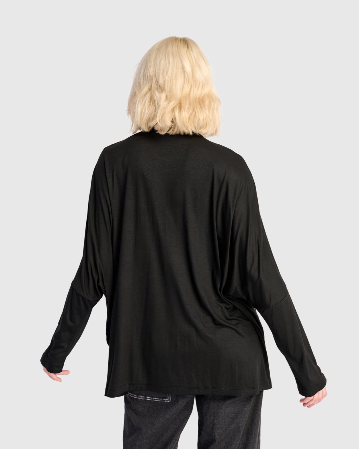 חולצה רינה גולף שחורה