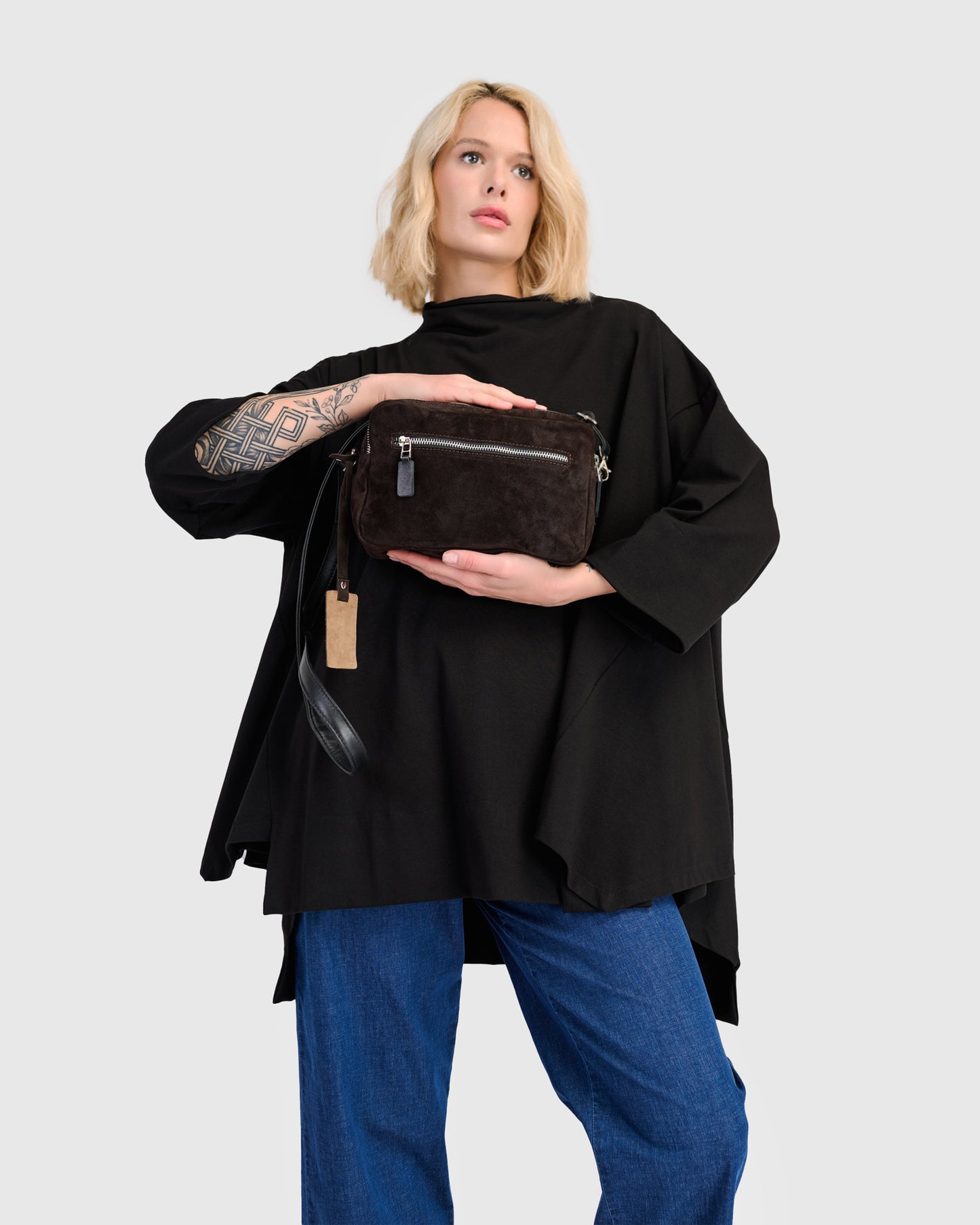 תיק חמודי חום