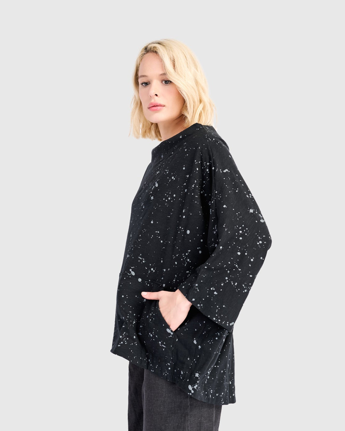 סווטשירט קייצי כתמים