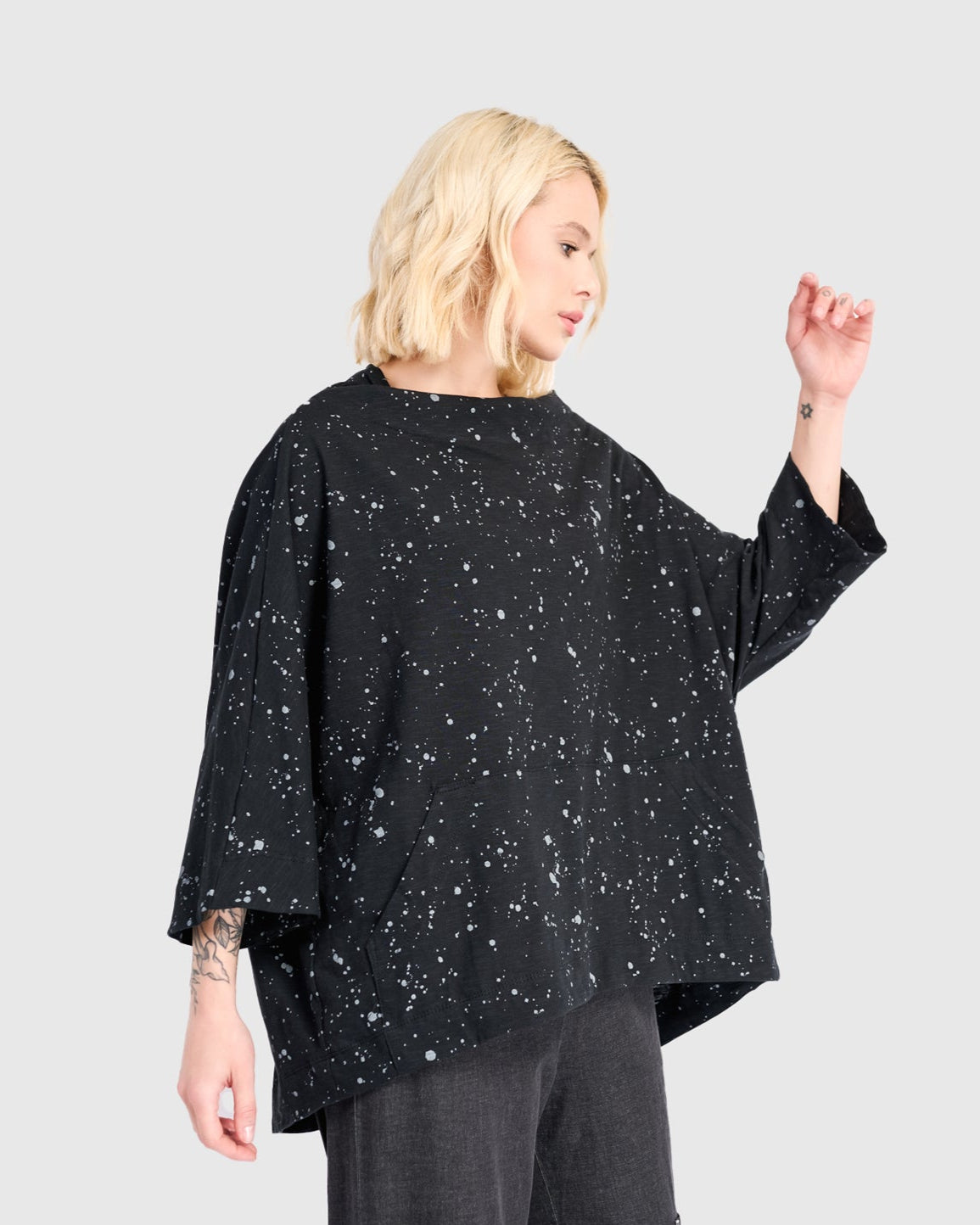 סווטשירט קייצי כתמים