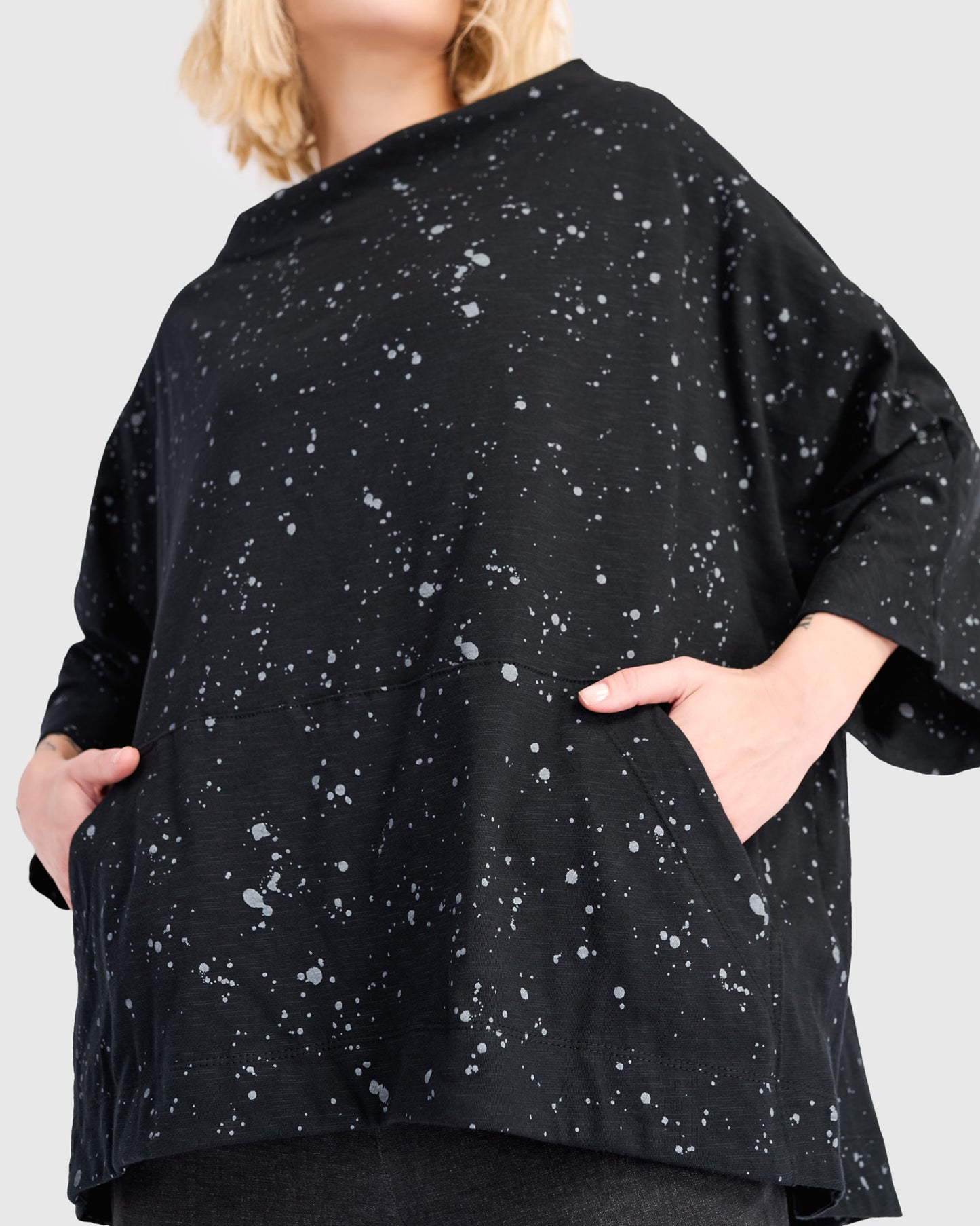 סווטשירט קייצי כתמים