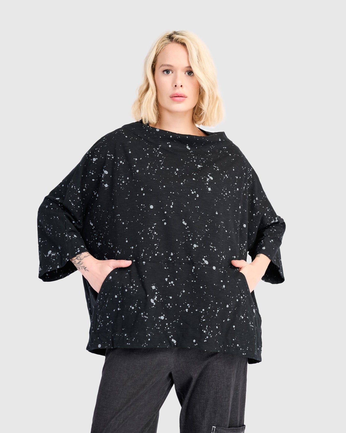 סווטשירט קייצי כתמים