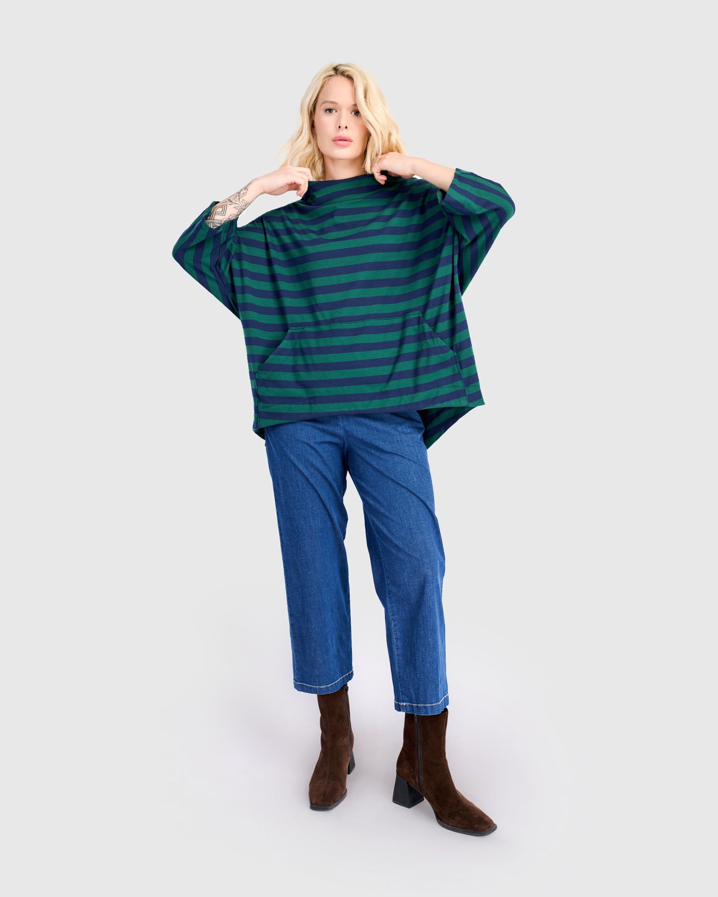 סווטשירט קייצי פסים