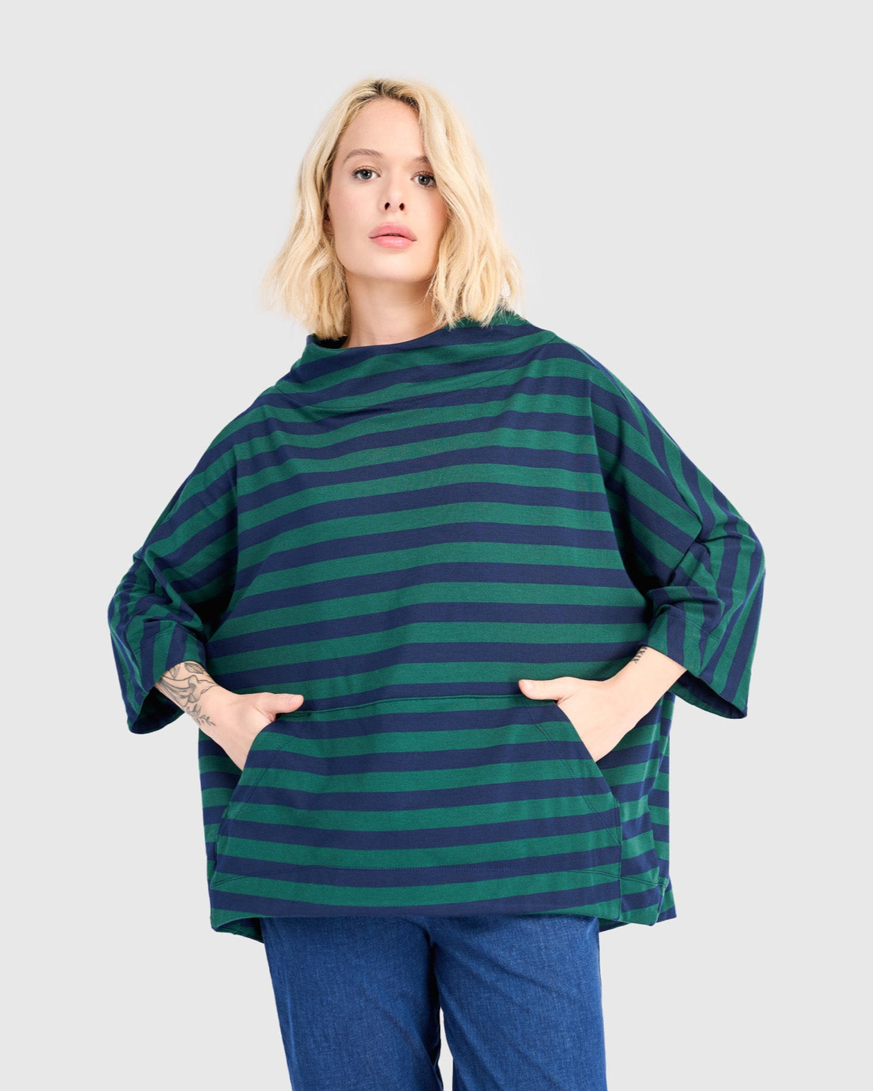 סווטשירט קייצי פסים