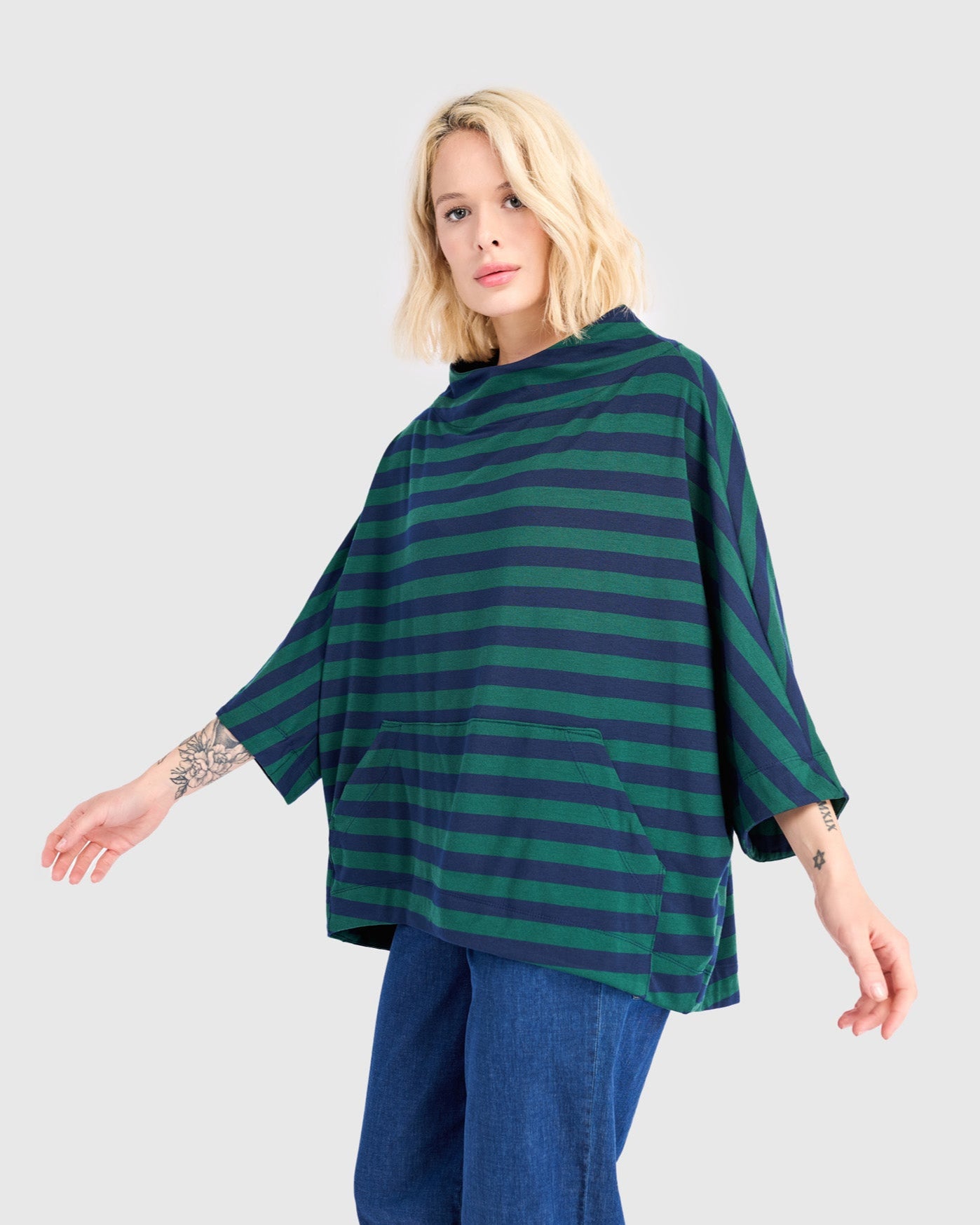 סווטשירט קייצי פסים