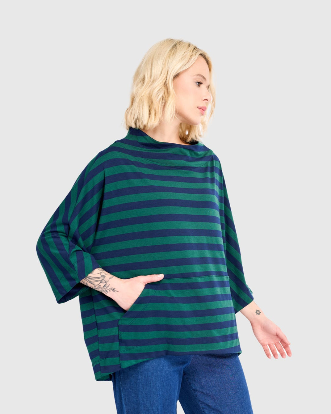 סווטשירט קייצי פסים