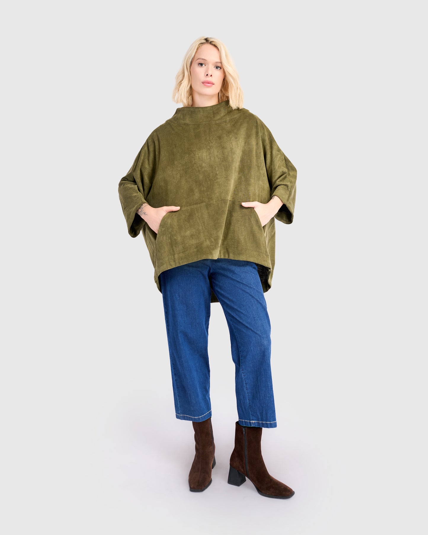 סווטשירט קייצי ירוק