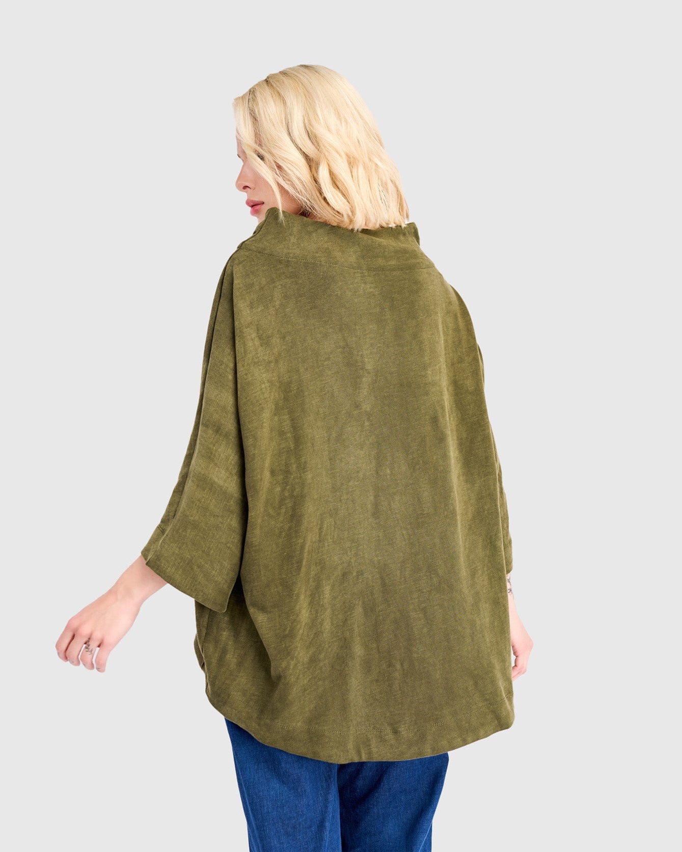 סווטשירט קייצי ירוק