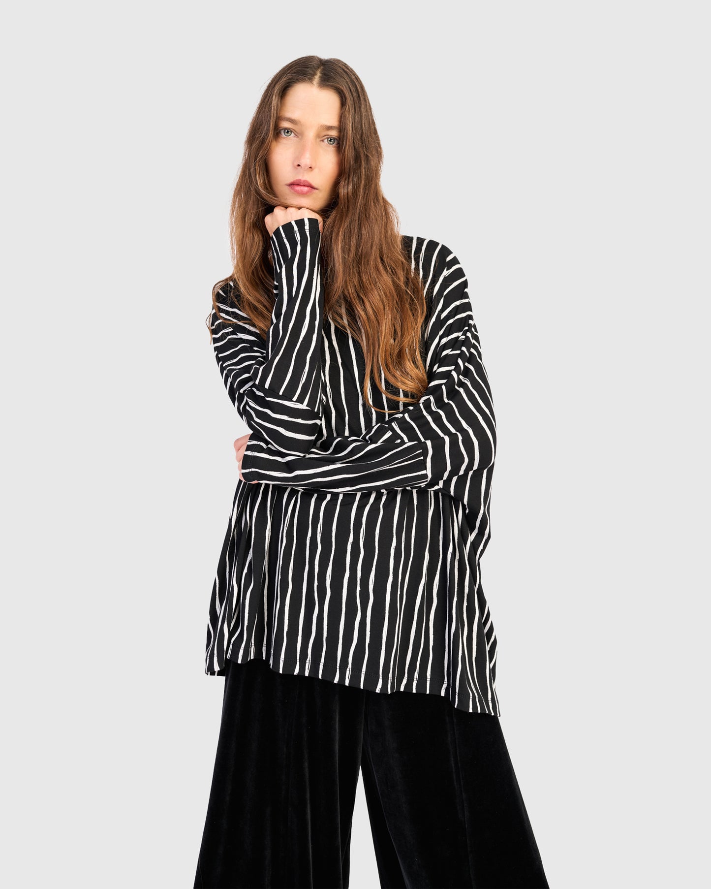 טוניקה רינה פס רחב