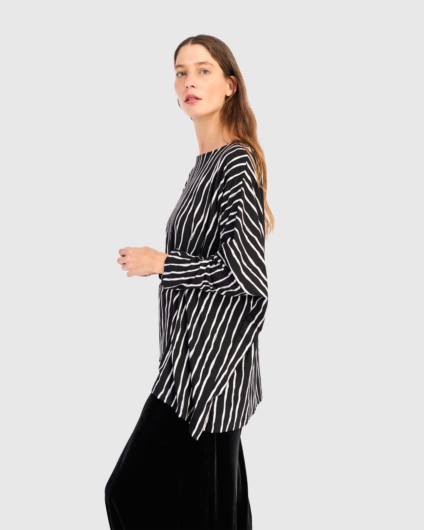 טוניקה רינה פס רחב
