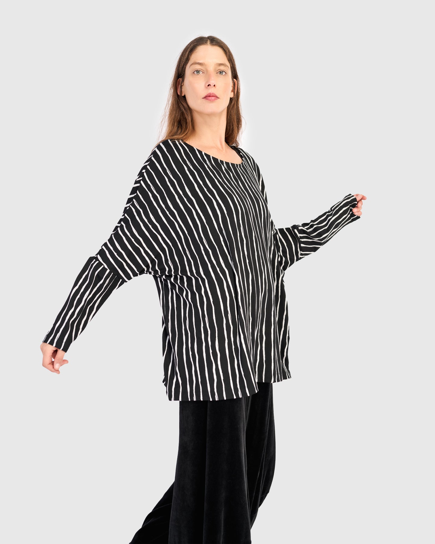 טוניקה רינה פס רחב