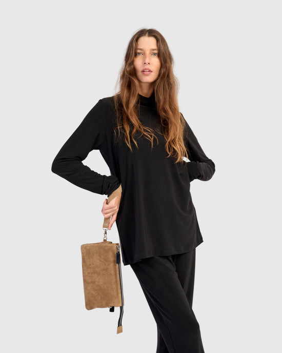 ארנק קנגורו קפוצ'ינו