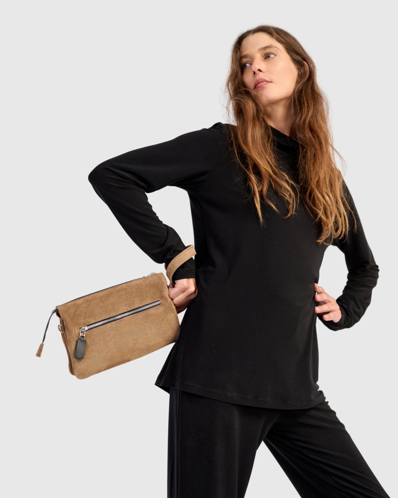 ארנק קנגורו קפוצ'ינו