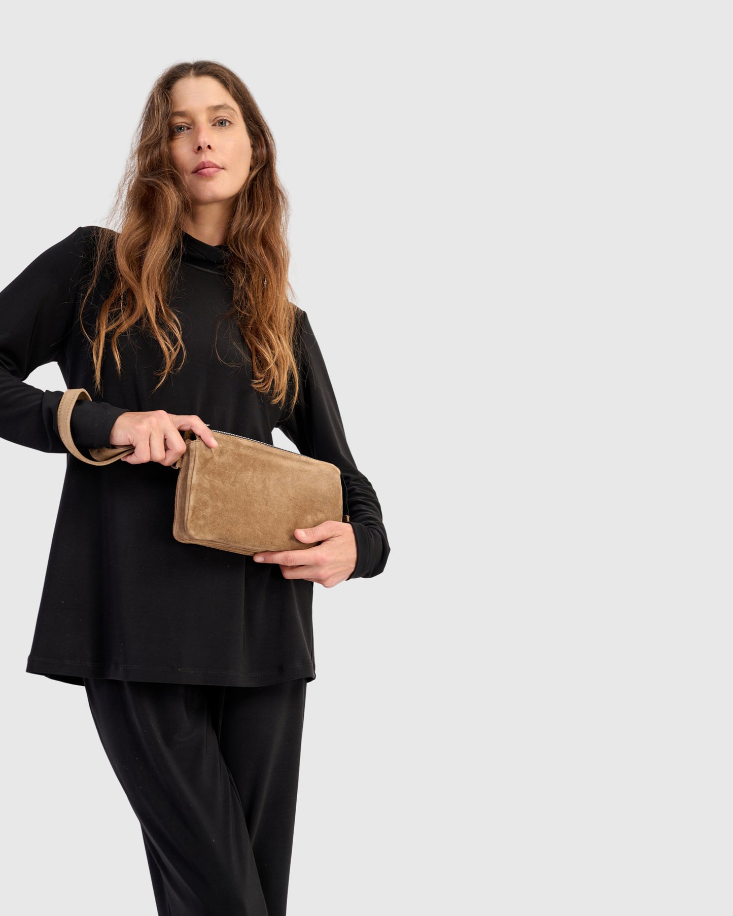 ארנק קנגורו קפוצ'ינו