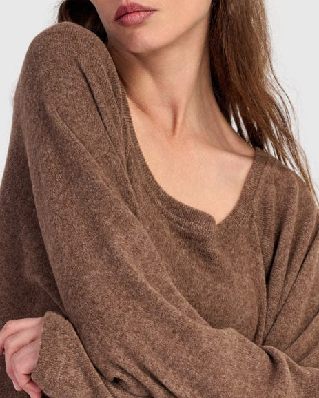 טוניקה חסידה חורפית חומה