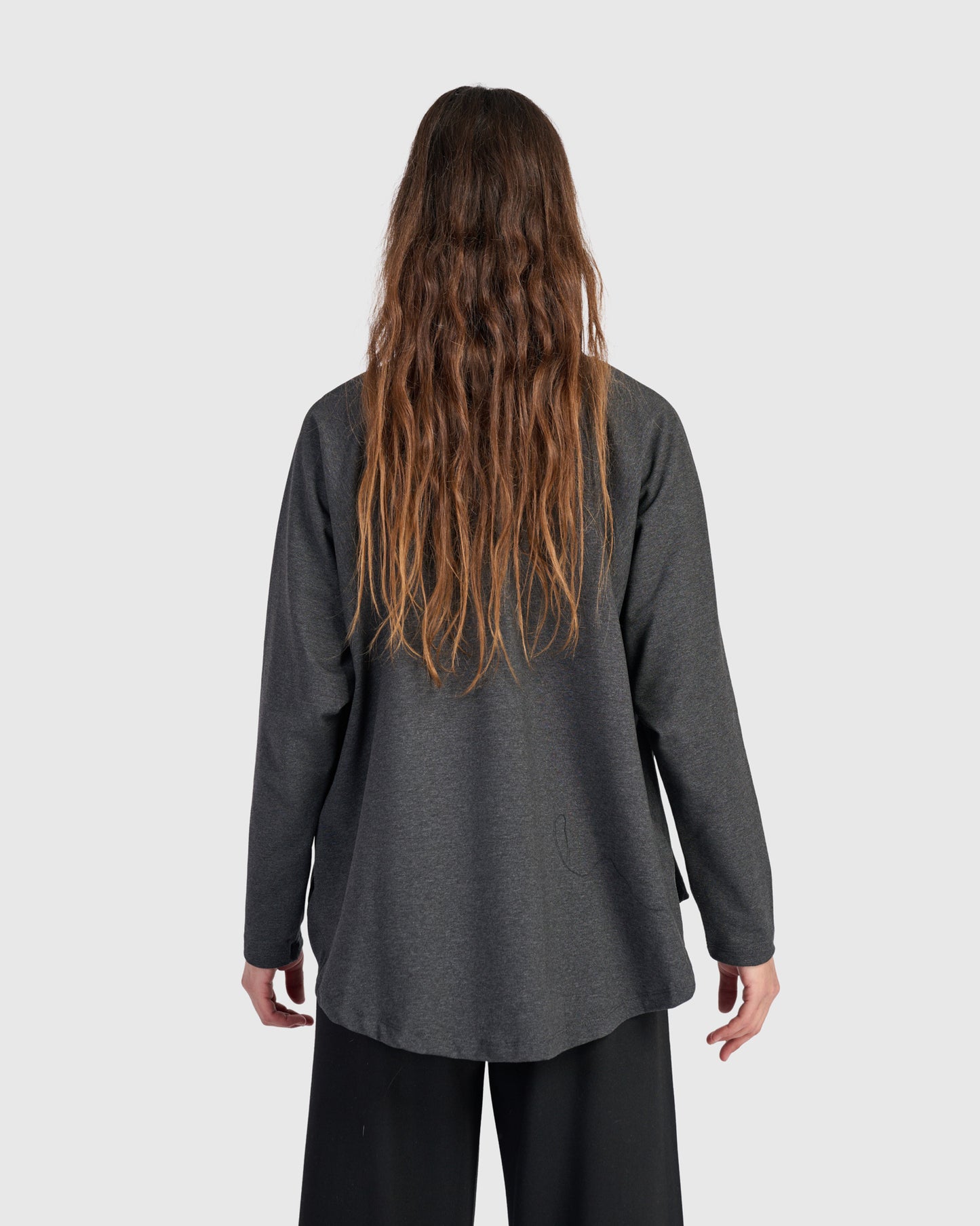 טוניקה חסידה חורפית אפורה