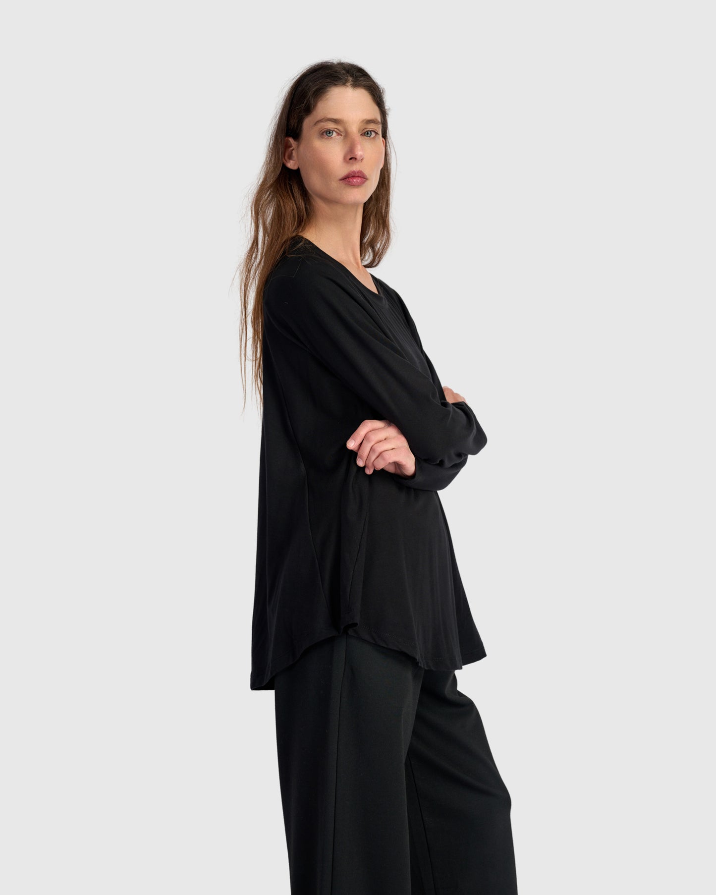 טוניקה חסידה חורפית שחורה